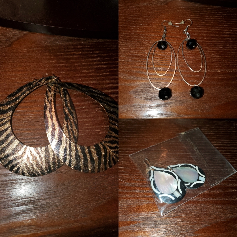 Dangly earrings